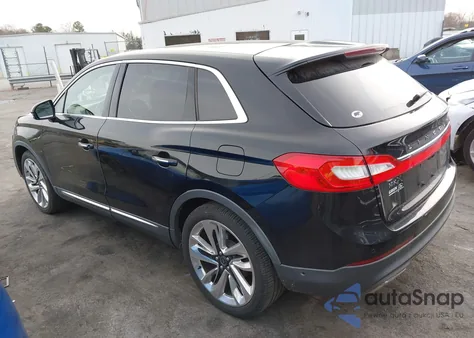 2016 Lincoln Mkx Black Label z USA, uszkodzony, nr VIN 2LMPJ7JR0GBL82525